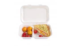 China Food Packaging Sugarcane Bagasse Lunch Box Containers For Salad supplier