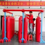 Piston Flow Fire System Clean Gas Fire Extinguisher Device IG541 for sale