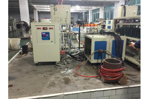 Portable Copper Pipe Welding Machine , 25KW 50A Induction Heating Machine