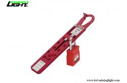China Red 12 8mm Hole Aluminium 3/8'' Buckle Hasp Lockout supplier