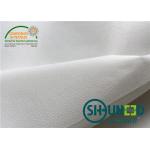 Nonwoven Thermal Bond Interlining / Double Dot Fusible / 100% Polyester for sale