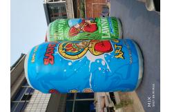 China Cheap Price Promotional Inflatable Beer Cups Giant Custom Inflatable Advertising Bottles Replicas supplier