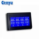 Custom STN Blue LCD 7 Segment Display Negative LCD Display For Charger