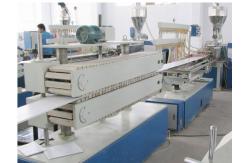 China Wooden Plastic Product Pvc Sheet Extrusion Line / Machine Fully Automatic supplier