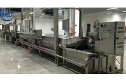 China 98 Celsius Vegetable Blanching Machine High Automation Control For Food Processing supplier