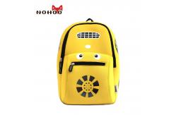 China Durable Large Capacity Kids School Satchels Yellow Personalized supplier