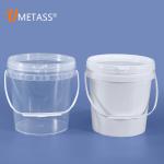 Food Grade PP Raw Materials Customized Plastic Bucket Elevator for Clear 3L Bucket for sale