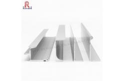 China J Profile Aluminium Profile Trim Handle , 1.2mm Brushed Aluminum Drawer Pulls supplier