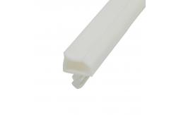 China Modified PVC Sealing Commercial Door Weather Stripping With Line 10*5mm supplier