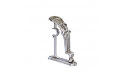 China Extendable Window Curtain Rod Set Customized Curtain Pole Accessories supplier