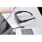 Customized Logo VR Smart Glasses , Video Viewing HDMI & USB C With Dioptre for sale