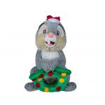 Customized Bunny Plush Toy , 30CM Height Christmas Cute Rabbit Plush for sale