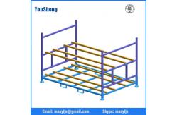 China Warehouse foldable stack portable steel storage tire pallet racking/rack supplier