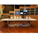 Artificial Stone 14 Seater Conference Table With Joint Invisible for sale