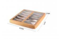 China Eco Friendly 12 Pack Sunglass Display Packaging Box With Transparent Window Lid supplier