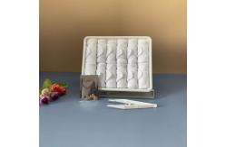 China Single Use plain woven Airline Small Hand Towel With Antibacterial Sachet supplier