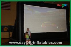 China L4m x H3m Airblown Inflatable Outdoor Air Screen With Storage Bag supplier