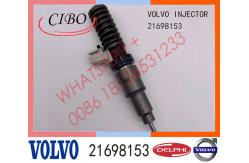 China HDE16 EURO 5 Diesel Engine Fuel Injector BEBE5H01001 21698153 For VOL supplier