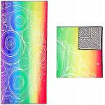 Microfiber Double Sided Sand Free Beach Towel Bulk Custom for sale