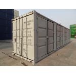 40ft High Cube Side Opening Shipping Container With Four Doors Height 2896MM for sale