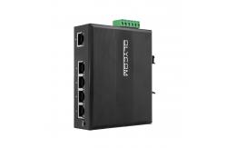 China 5 Port Unmanaged POE Switch Gigabit Ethernet Uplink 120W Rugged Mini Case supplier