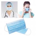3 Plys Non Latex BFE>99% Non Woven Disposable Protective Mask for sale