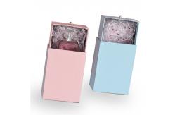 China Custom Cosmetic Perfume Cardboard Packing Box with Stamping Logo and CMYK Sliding Drawer supplier
