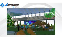 China Dinosaur Virtual Reality Theme Park Customized Size 12 Months Warranty supplier