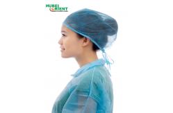 China Anti Dust Single Use Medical Bouffant Hair Cover With Back Tie supplier