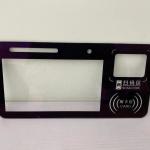 Customized Electronic Display Glass Panel Toughened Silk Screen Glass for sale