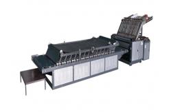 China Corrugated Paperboard Flute Laminator Machine Servo Motor supplier