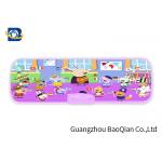 Peppa Pig 3D Picture 3D Lenticular Printing Service Plastic Pencil Box For Kids for sale