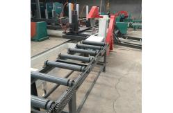 China log sawmill machine -heavy duty Double Circular Blades Sawmill with log carriage supplier