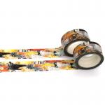 Waterproof Decorative 15mm Width Sticky Washi Tape for sale