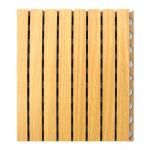 Sound Absorbing Wooden Grooved Acoustic Panel for Cinema , Church Acoustic Panels for sale