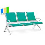 Colourful Cushion PU Leather Waiting Room Chairs Airport Seaters for sale