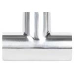 API Certified Stainless Steel Pipe Tee For Gas Distribution Network for sale