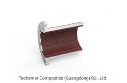 China Elastomeric Polymer Alloy Guide Bearing For Pump Hydro And Marine Bearings Customized supplier