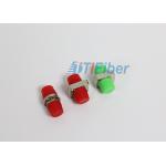 FC / PC Square Type Fiber Optic Adapter , Multimode Fiber Coupler For Ftth Network for sale