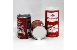 China Paper Tube Candy Packaging , Embossing Printing round canister supplier