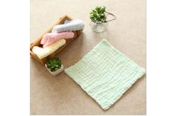 China Baby face towel 6 layer 100% cotton washing gauze baby bibs handkerchief 30x30cm supplier