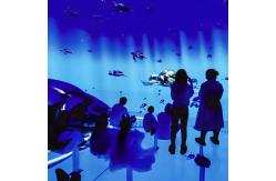 China Custom Indoor 3d Multi Large Screen Immersive Hanging Glass Theater Experience supplier