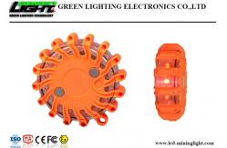 China 35hrs Working Time Led Flashing Warning Lights Rechargeable 9 Kinds Lighting Modes supplier