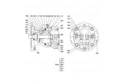 China Excavator Spare Parts Valve Plate 0816210 For ZX270-3 ZX280LCH-3 supplier