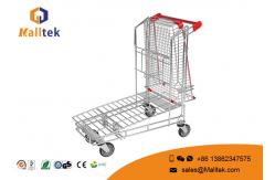 China Fold Up Heavy Load Trolley Garden Platform Warehouse Trolley Cart Trolley supplier