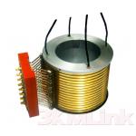Customized Separate Slip Rings 16 Circuits 30A High Current Conductive for sale
