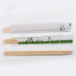 Hot Selling Chopsticks With Logo Chinese Twin Disposable Food Safety Chopstick for sale