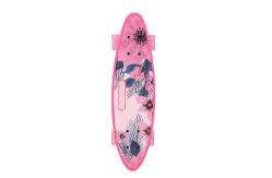 China 27inch 32inch Penny Complete Skateboards With Handle Bar Heat Transfer Print Deck supplier