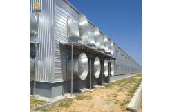 China Customizable Farm Steel Structure Poultry House Galvanized For Automated Ventilation supplier