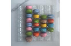China Plastic Tower Macaron Packaging Box  Customizable Design supplier
